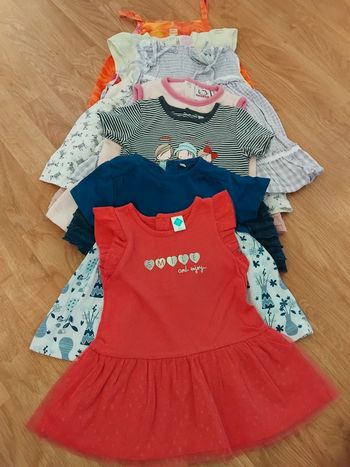 Lot robes d'été fille 6mois