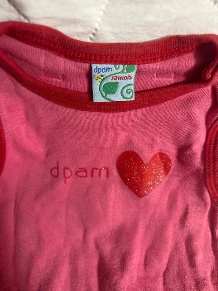 Body taille 12mois marque dpam - photo numéro 2