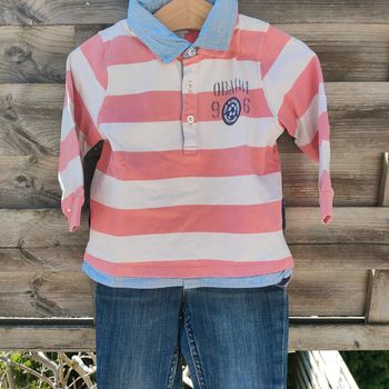 T-shirts manches longues Polo 24 mois