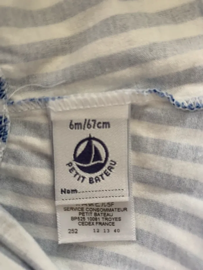 Lot été fille Petit Bateau 6m - photo numéro 5