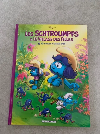 BD Les Schtroumpfs et le village des filles