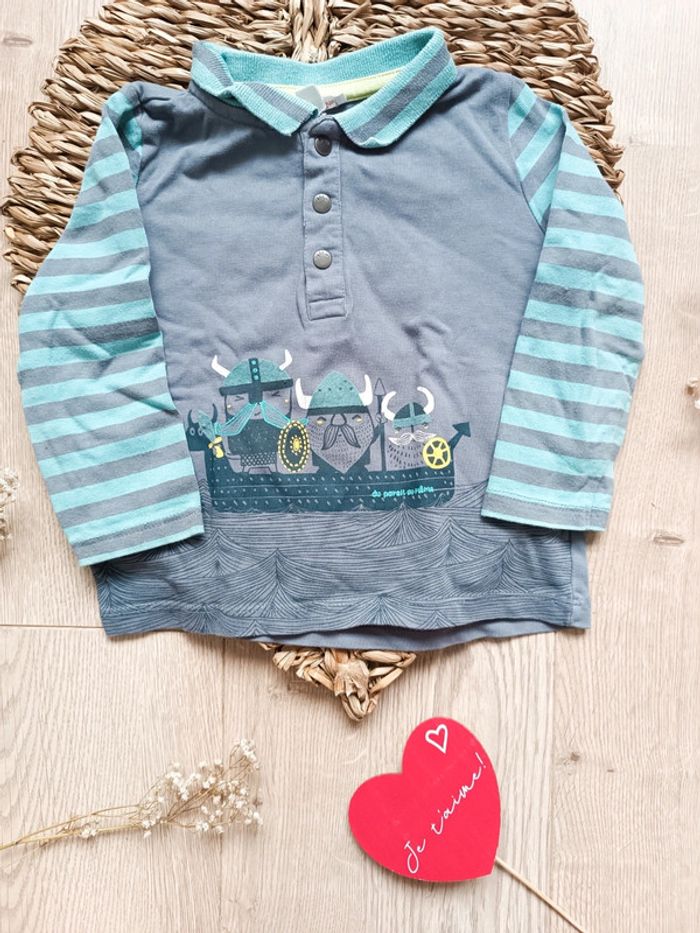 Polo garçon 18 mois du pareil au même