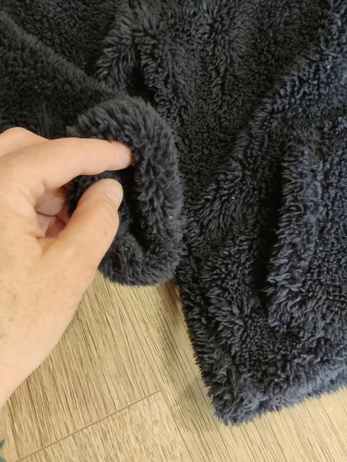 Veste chaude polaire douce marine Essentiel U Taille 3 ans - photo numéro 3