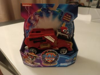 Camion pompiers Pat patrouille Marcus film