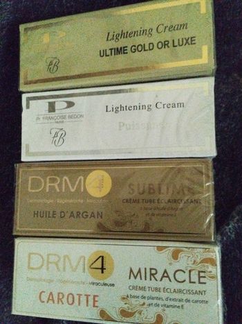 Crème éclaircissant 