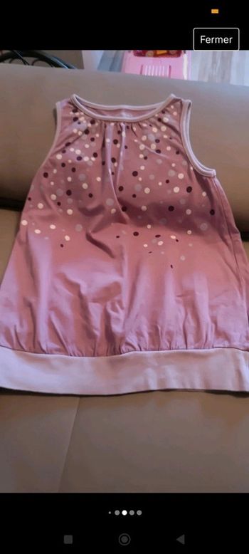 Robe boule violet 4 ans