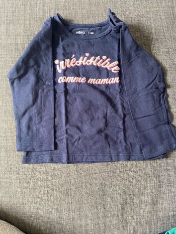 Tee shirt manche longue 18 mois