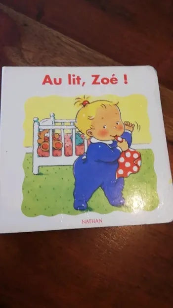 Livre "Au lit, Zoé"