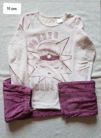 Pyjama velour la redoute 10 ans