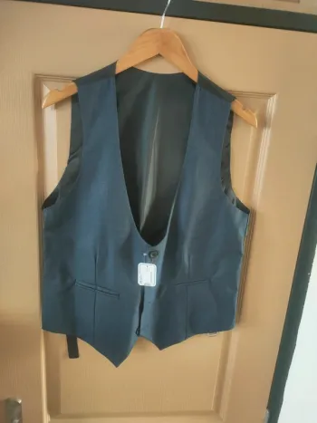 Boléro bleu et noir homme taille L