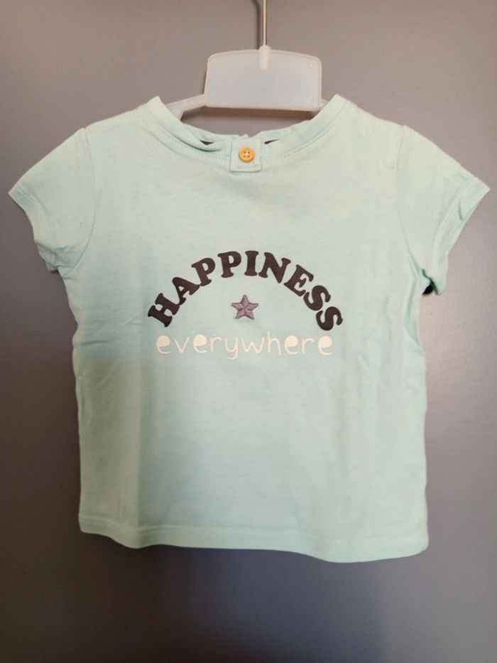 Lot t-shirt 6 mois - photo numéro 6
