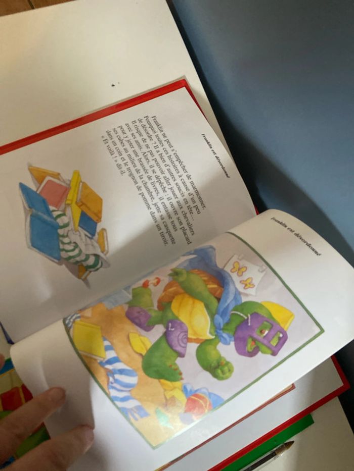 Lot de deux livres Franklin veut un animal - photo numéro 6