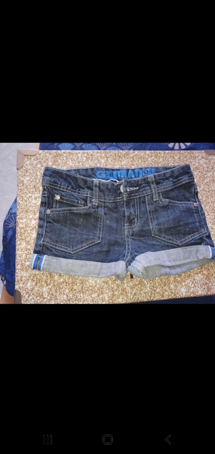 Short jean fille new look