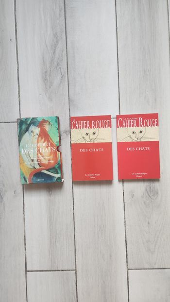 Le coffret des chats. Édition Grasset. 