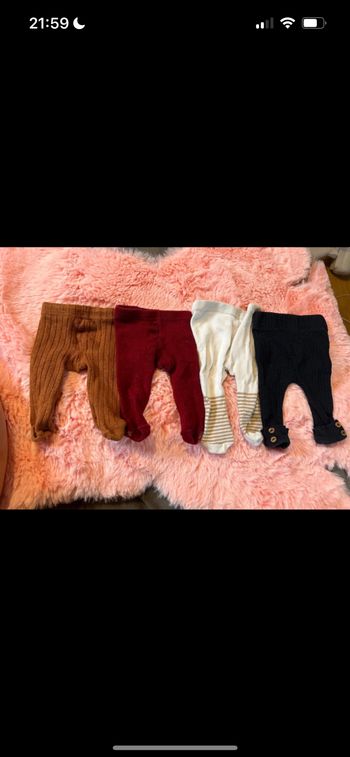 4 collants en 1 mois