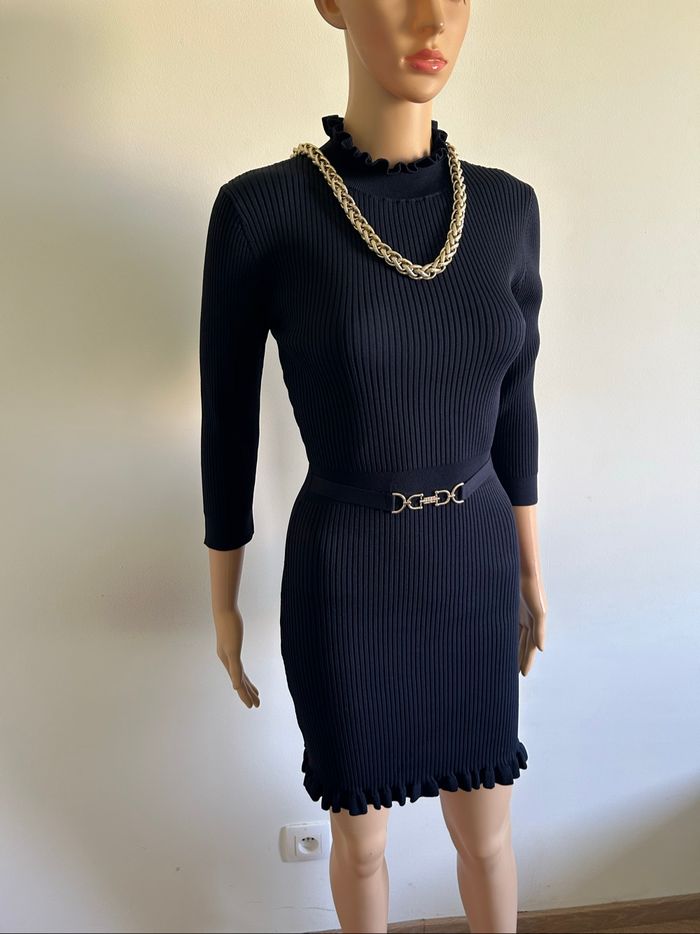 Robe pull bleue marine neuve Morgan taille XS (valeur 70€) - photo numéro 2