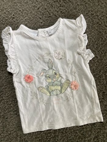 Teeshirt MC blanc 18 mois