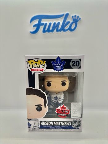 Funko Pop NHL Auston Matthews 20 Convention FanExpo 2018 🇨🇦