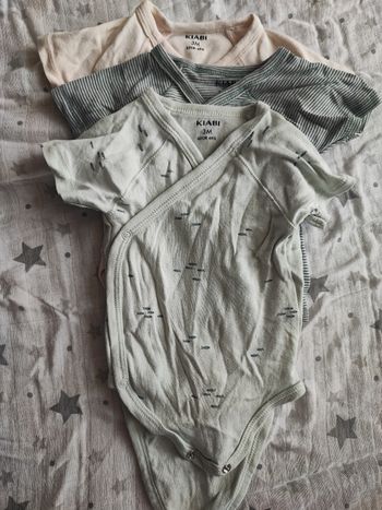 Bodies manche courte ouverture devant