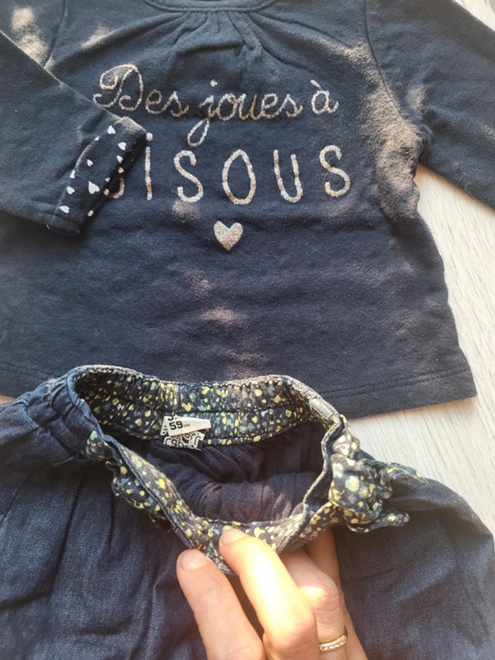 Ensemble 4 pièces mi-saison hiver fille 3mois - photo numéro 8