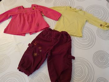 Ensemble Pomme Framboise 12 mois