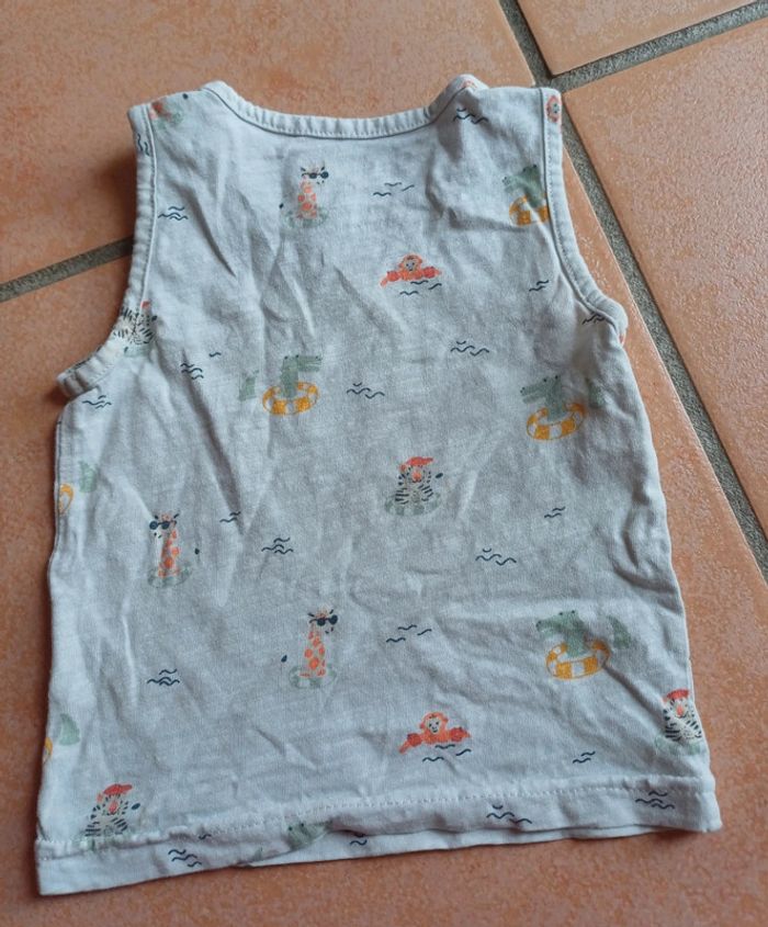 Débardeur à motifs 9 mois - photo numéro 2