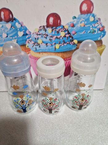 Lot  de biberons Mam en verre 260ml