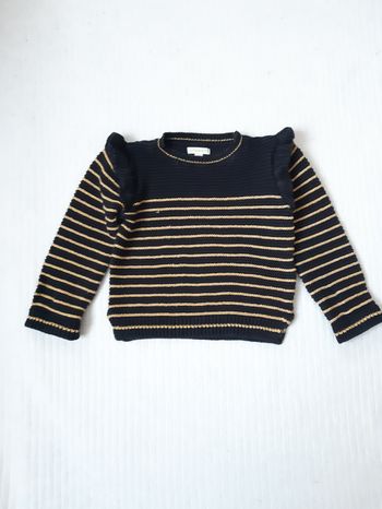 Pull rayé Vertbaudet 4 ans