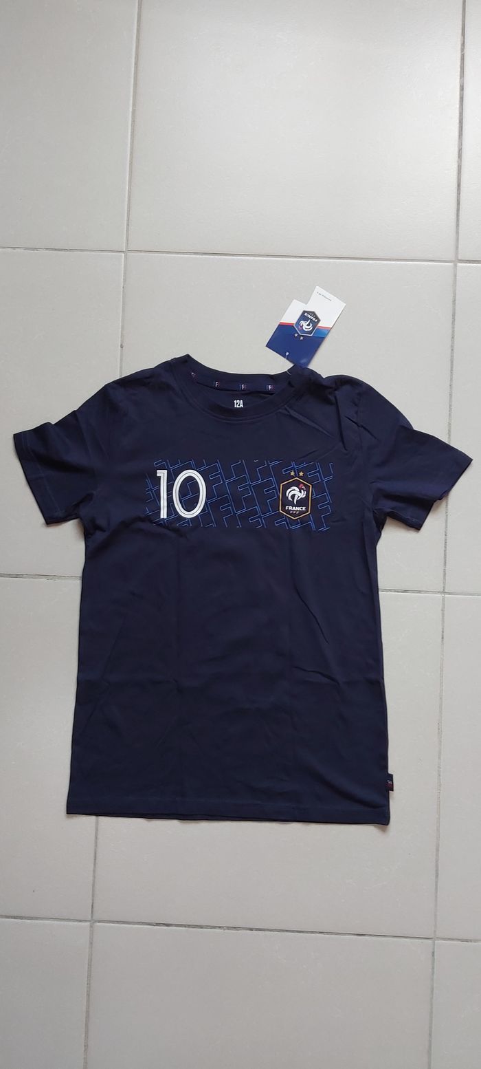 Tshirt manche courte Mbappe 10 FFF 12 ans