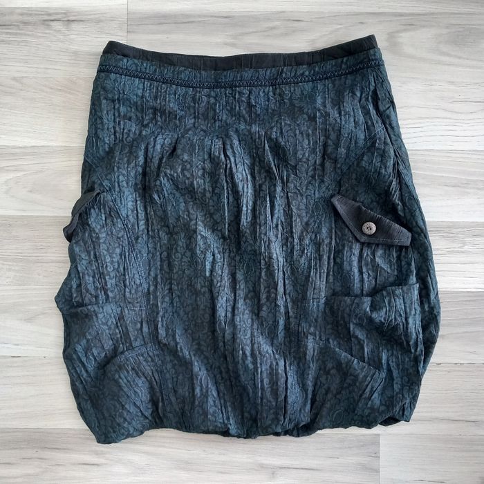 Jupe courte turquoise foncé Clara Vitti taille 38