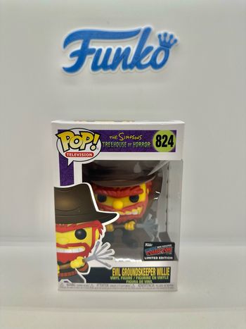 Funko Pop The Simpsons Evil Groundskeeper Willie 824 NYCC 2019