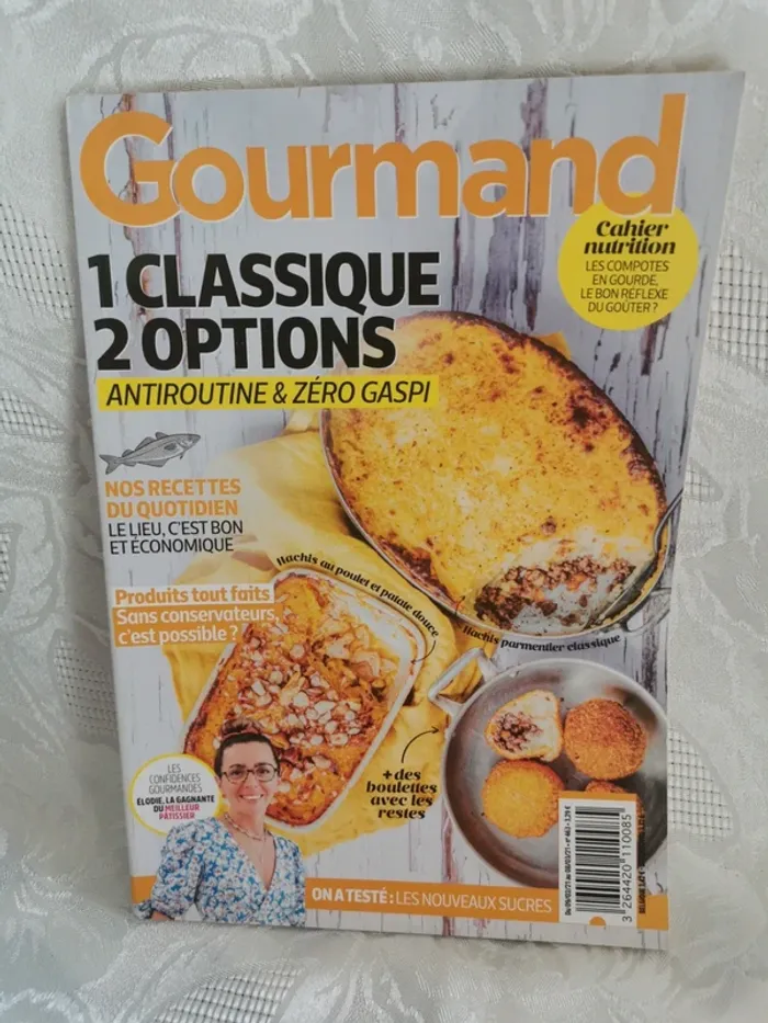 Lot de 5 magazines "Gourmand – La meilleure façon de manger" - photo numéro 4