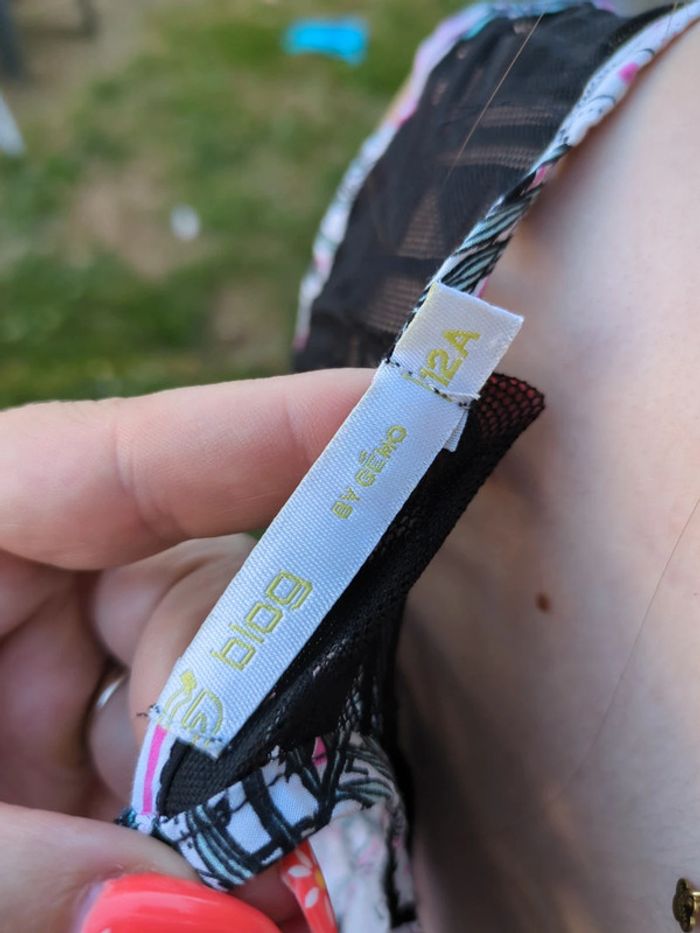 Top haut Gémo carton cerise 🍒 - photo numéro 4