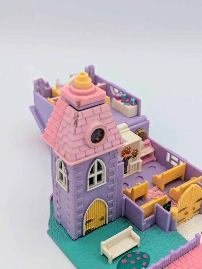 Polly Pocket Wedding Chapel Bluebird 1993 - photo numéro 5