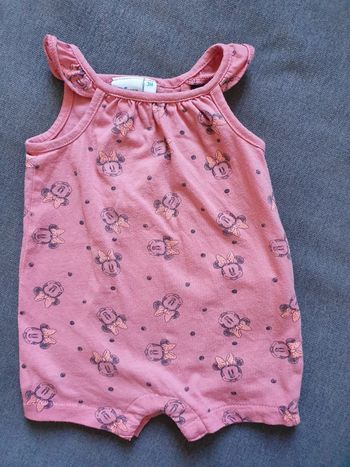 Combi short minnie, 3 mois