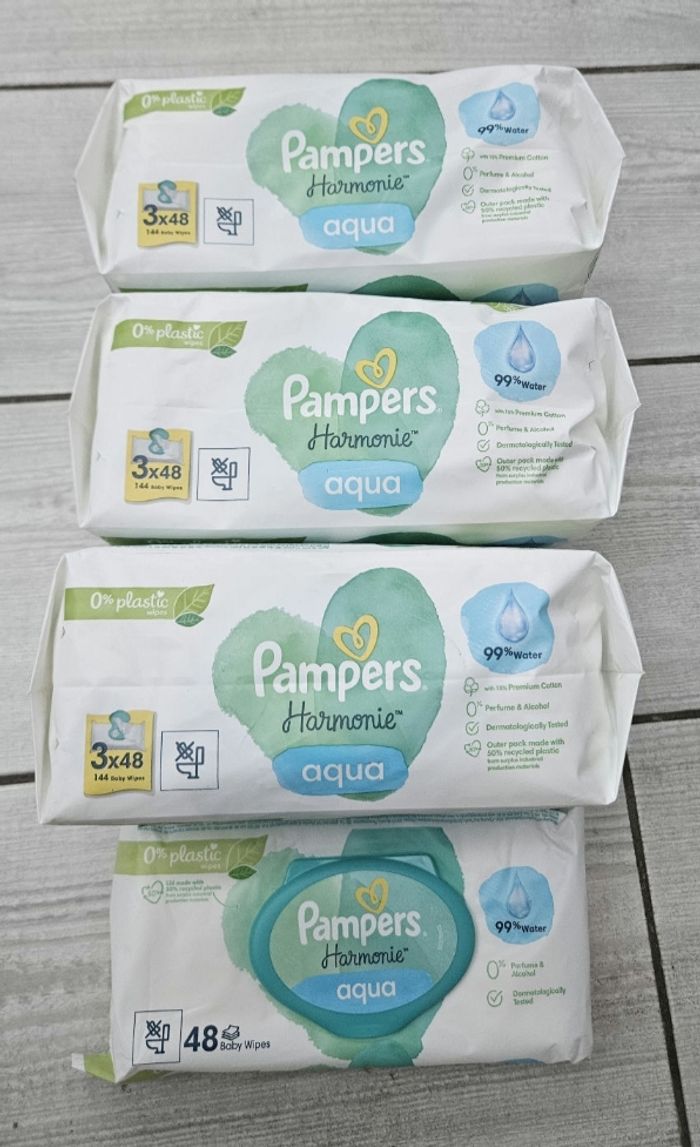 Lingettes aqua harmonie 10 packs