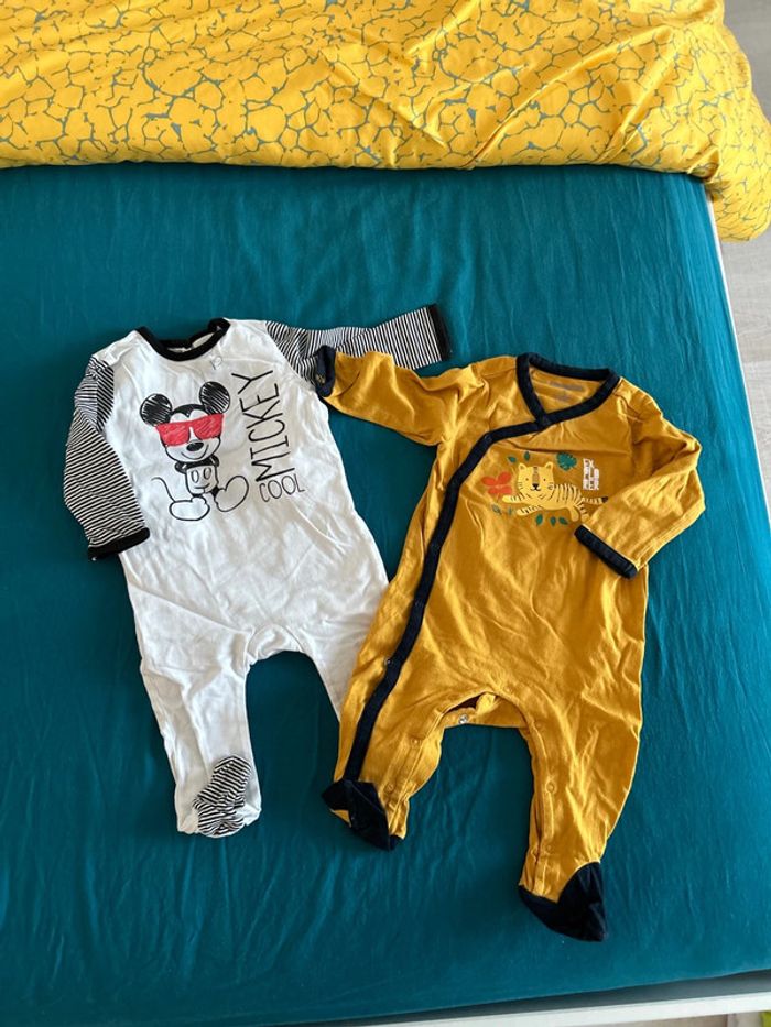 Lot pyjamas coton 6 mois
