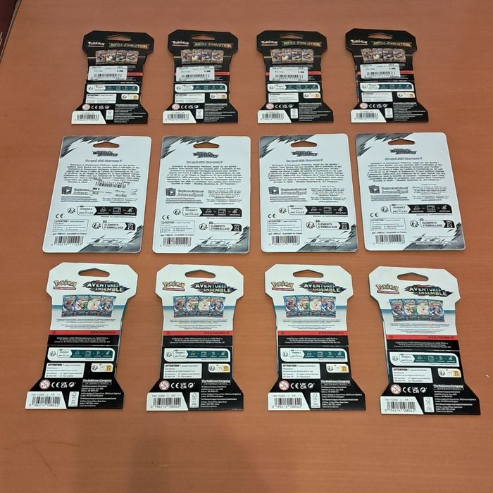Lot pokémon  de 3 artsets scellés ME1 EV10 EV9 - photo numéro 3