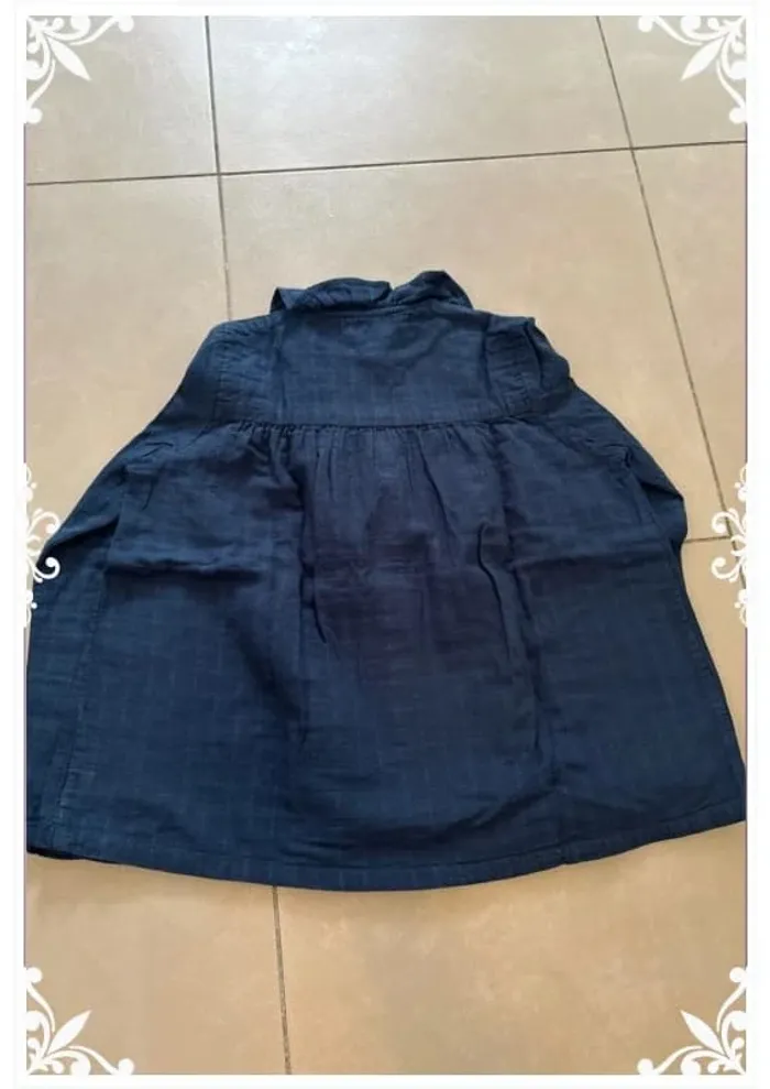 🌿 Chemise fille manches longues – Lililotte – Taille 12 ans 🌿 - photo numéro 5