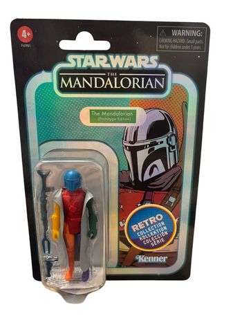 Figurine Star Wars The Mandalorian (Prototype Édition) Rétro collection Kenner / Hasbro neuf