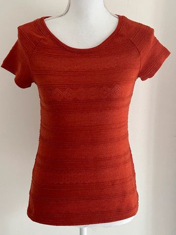 T-shirt Rouille H&M 🌺 Taille 36