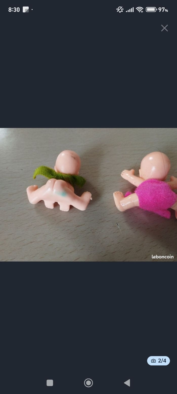 Lot de 4 babies vintage année 90 - photo numéro 2