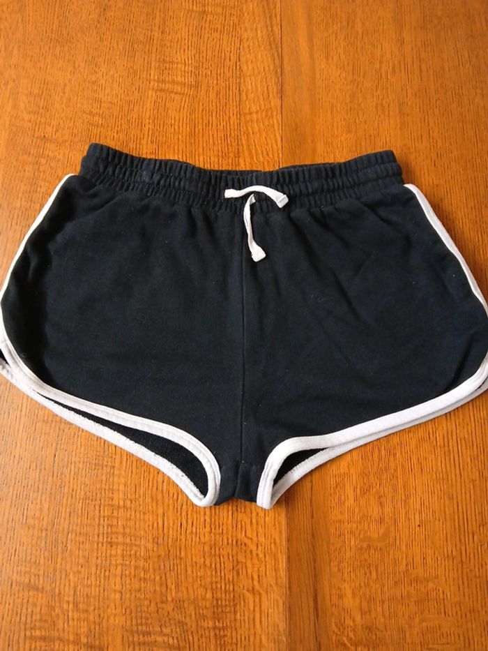 Short noir coton kiabi Xs
