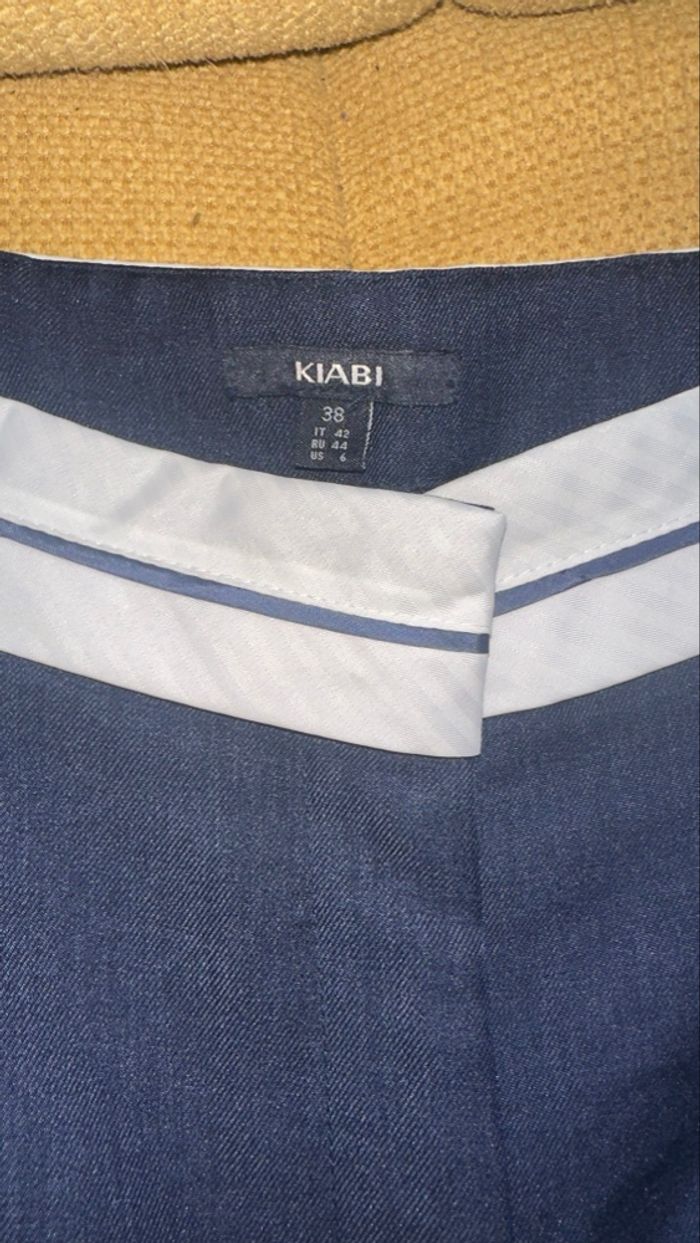 Pantalon large bleu - photo numéro 4