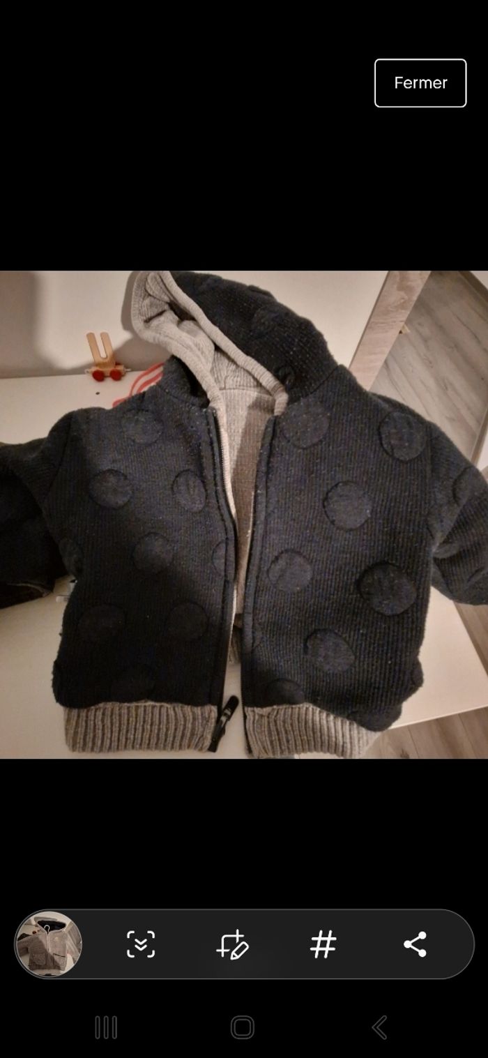 Veste réversible ikks - photo numéro 2