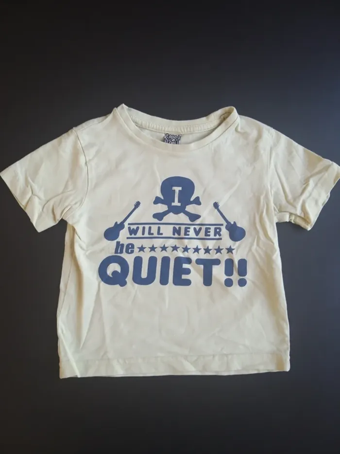 T-shirt manche courte en 24 mois