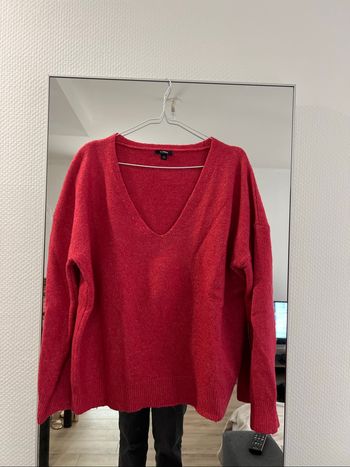 Pull col V rose, Kiabi L