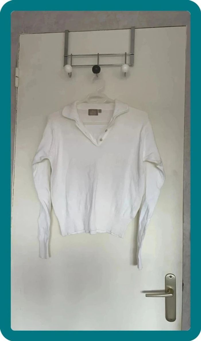 Pull blanc