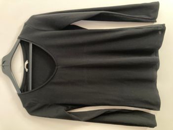 Tee-shirt noir Camaïeu
