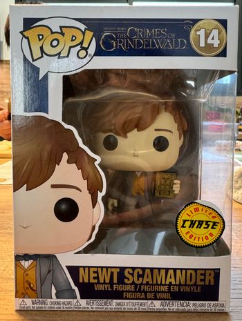 Pop funko newt scamander chase